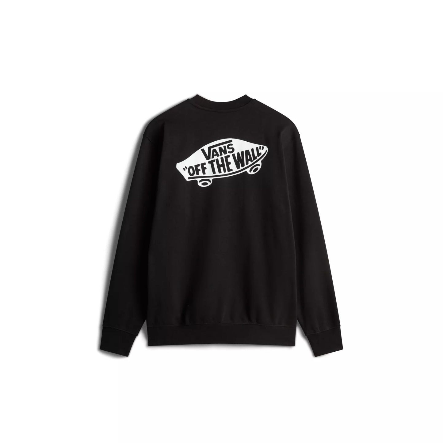 Felpa Style 76 girocollo nero