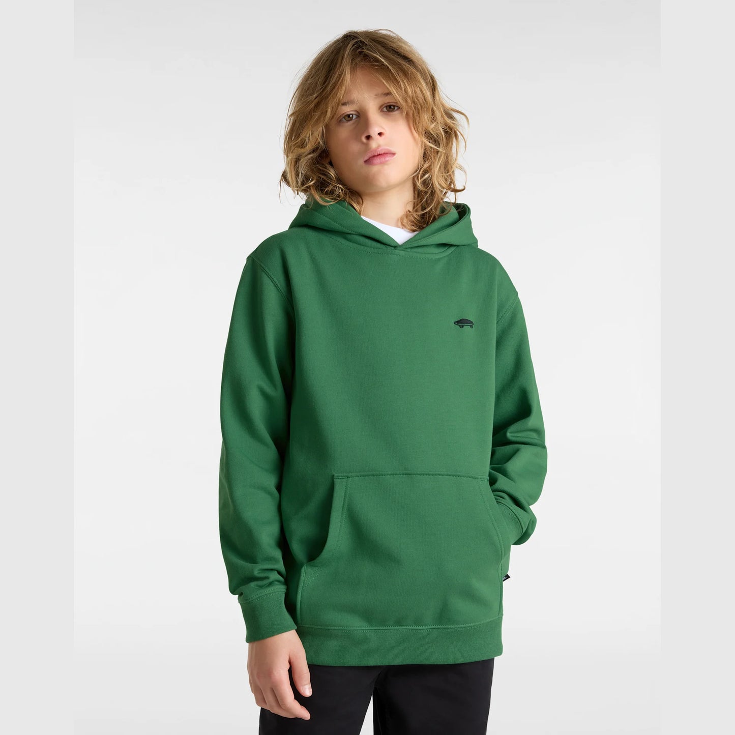 Felpa Salton con cappuccio verde - 8/16 ANNI