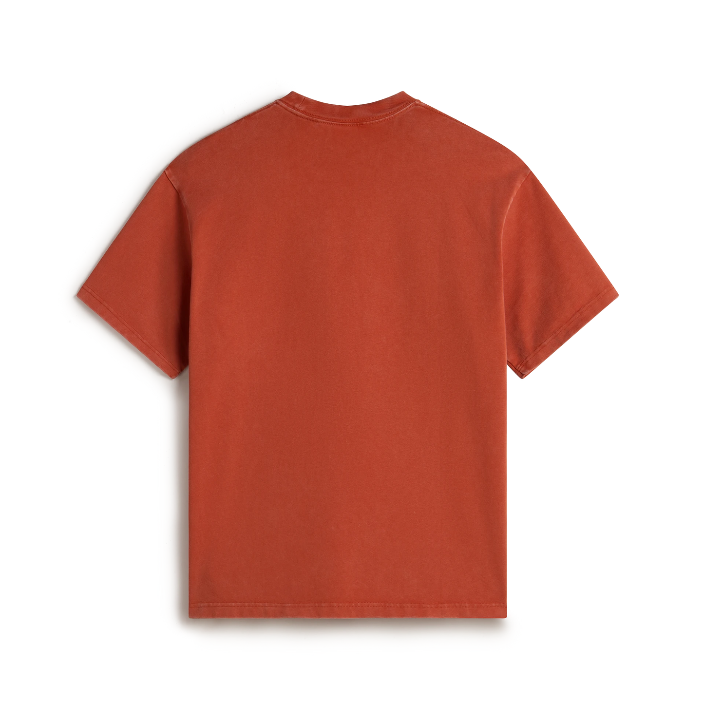 T-Shirt Burnt arancio