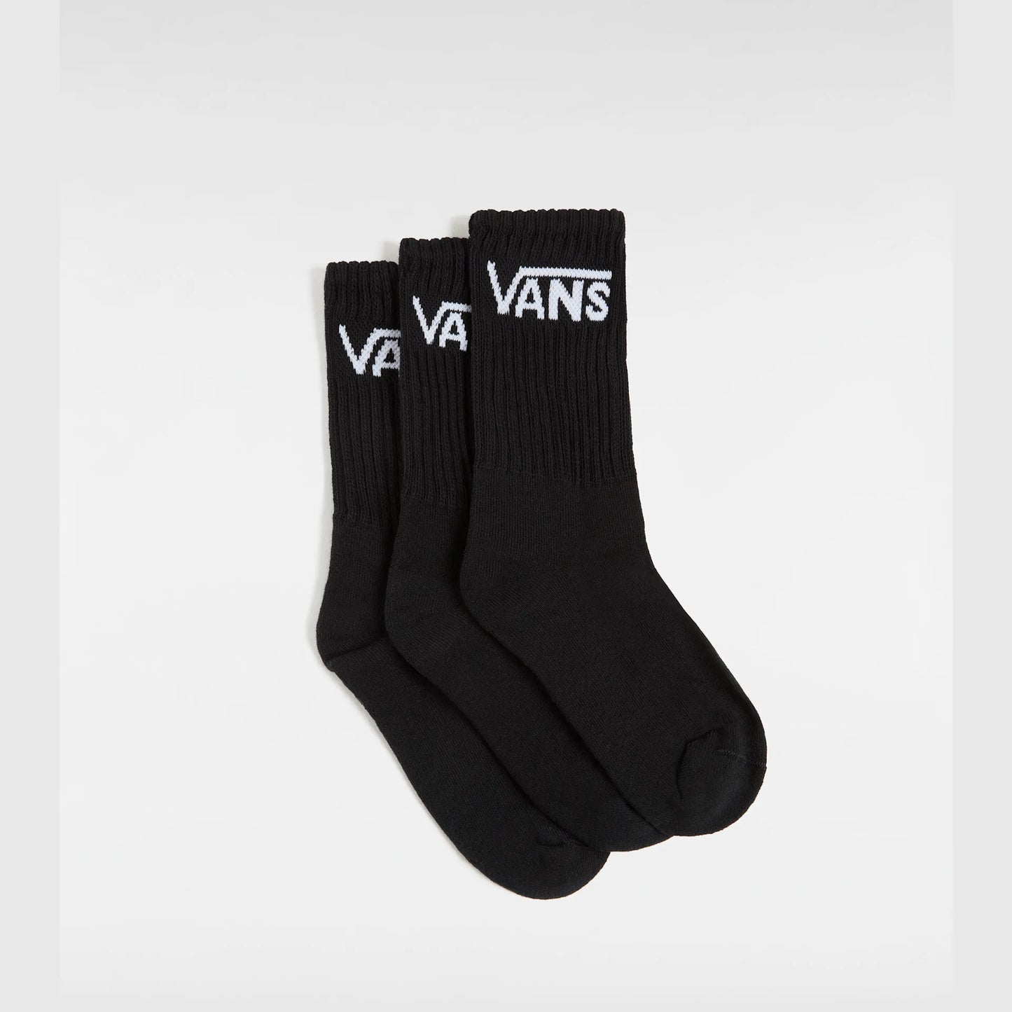 Calze Vans crew nero - 3 paia