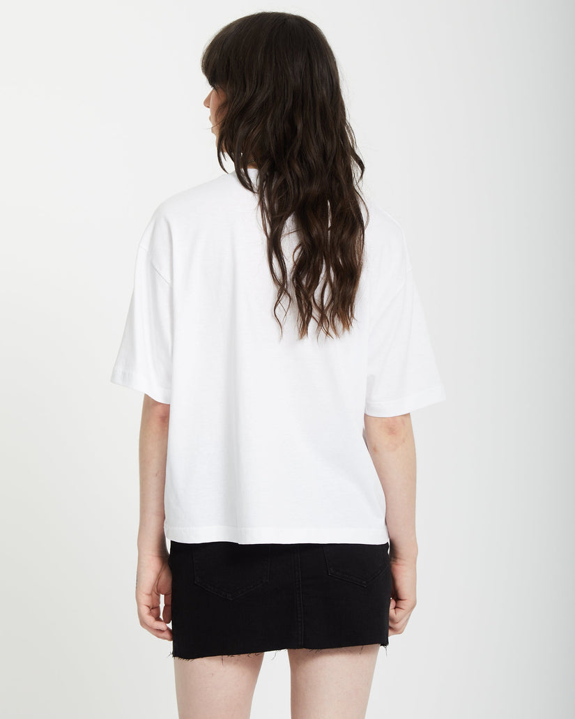 T-Shirt Stone bianco