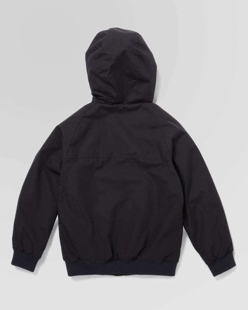 Giacca Hernan con cappuccio nero 10K - 8/14 ANNI