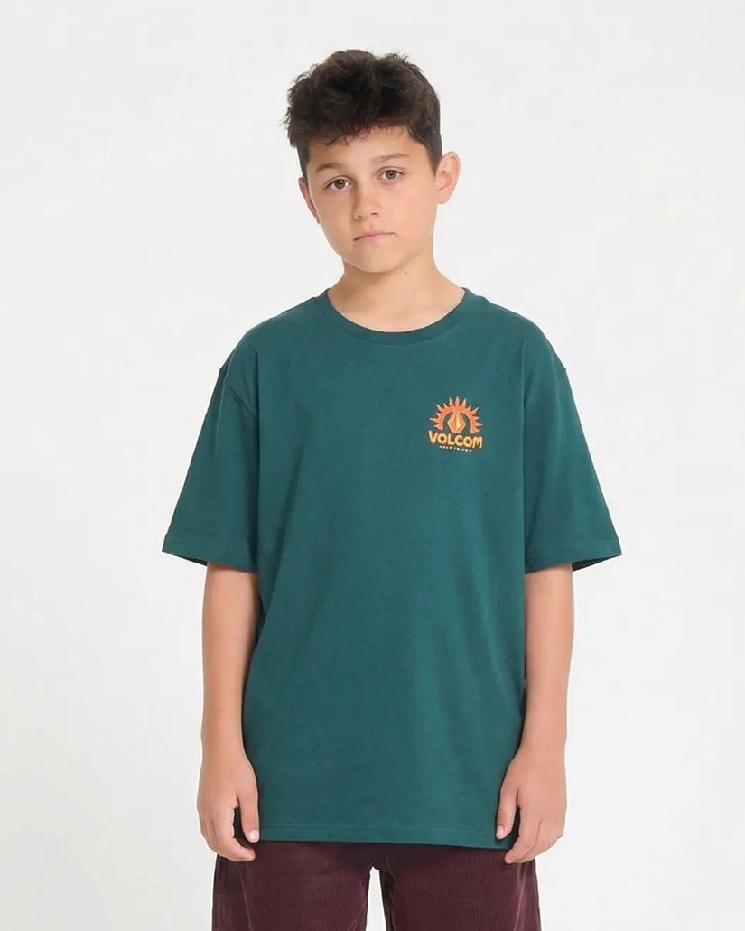 T-Shirt Solstice petrolio - 8/14 ANNI