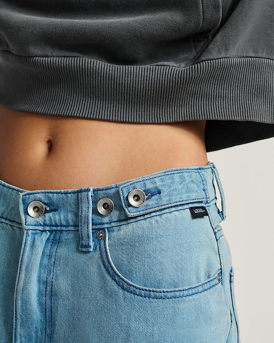 Jeans Check-5 baggy denim chiaro