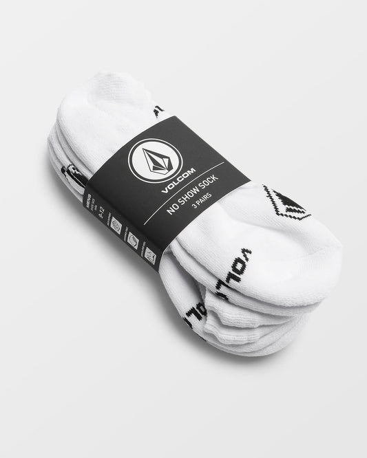 Calze Volcom corte bianco - 3 paia
