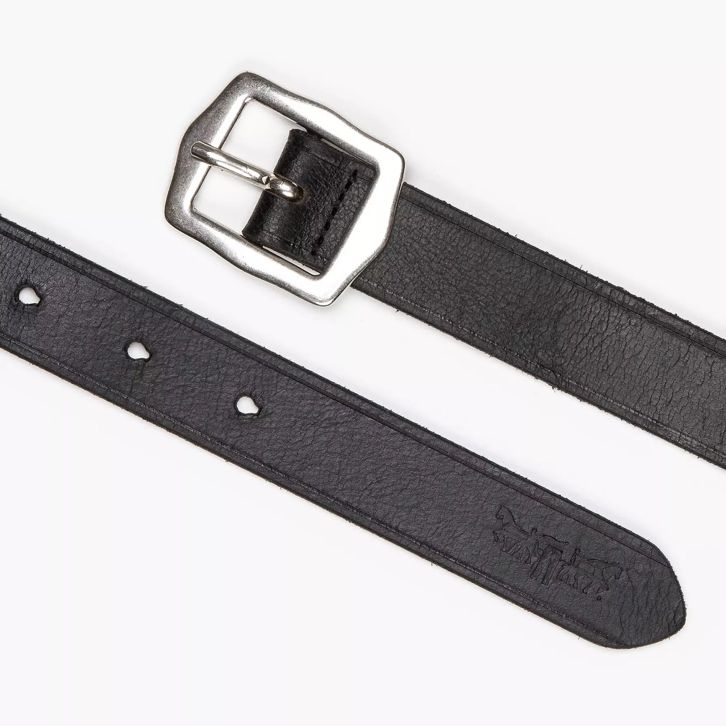 Cintura Levi's Lux in pelle nero