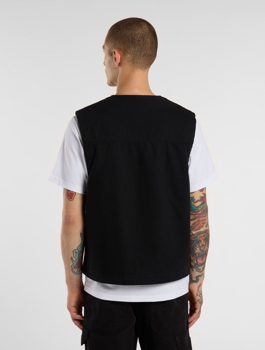 Gilet Duck canvas summer nero