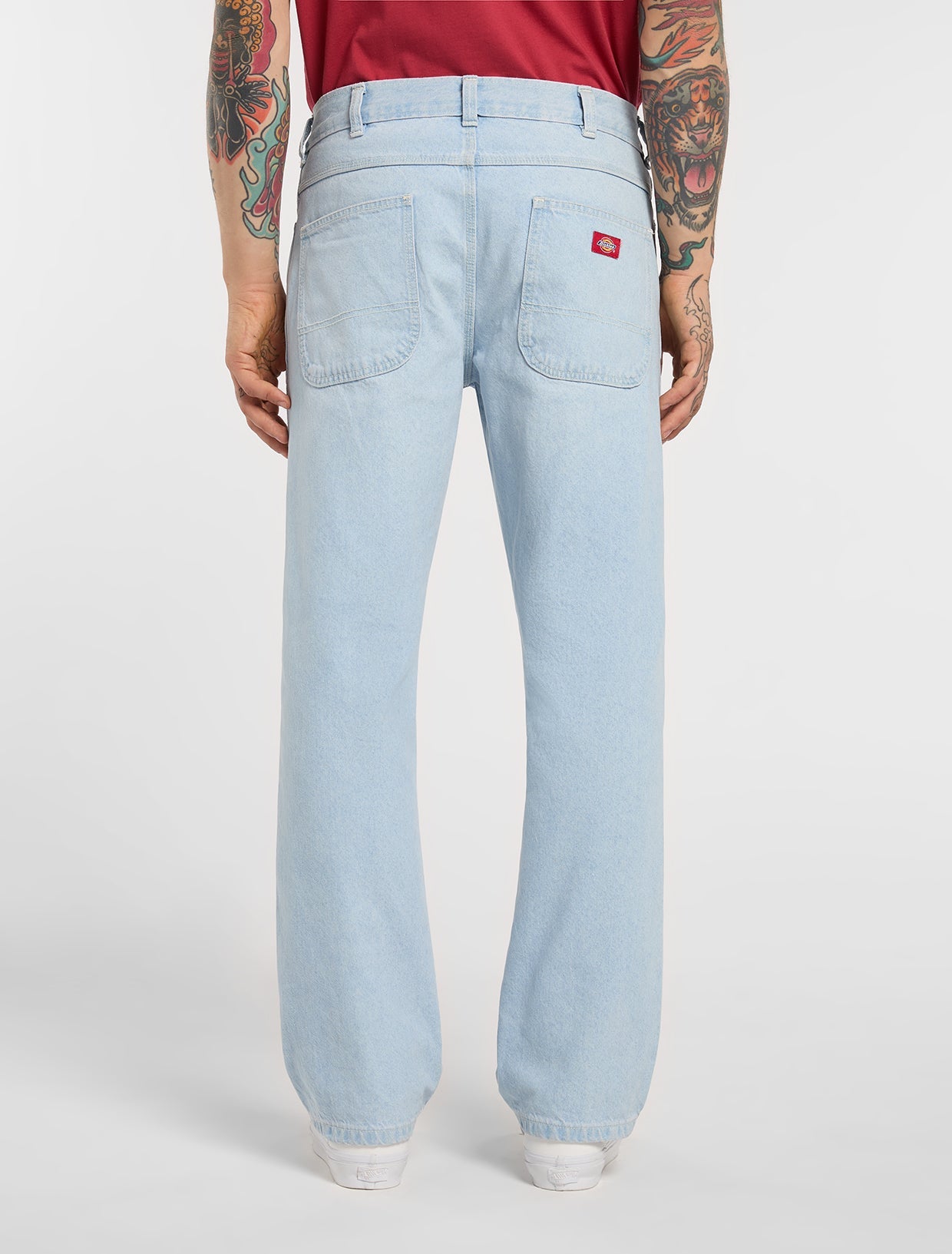 Jeans 958 baggy tapered da lavoro denim chiaro