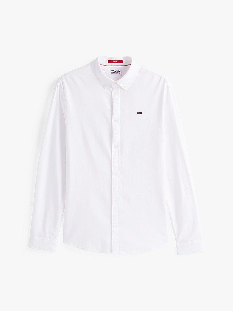 Camicia Oxford slim fit bianco
