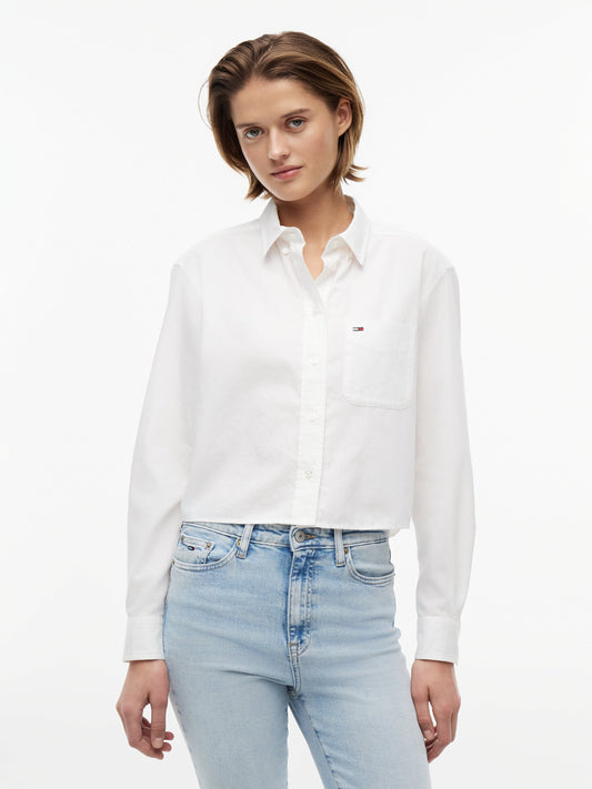 Camicia Tommy jeans bianco