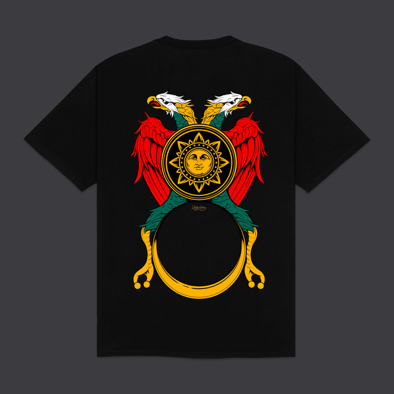 T-Shirt Asso di denari nero