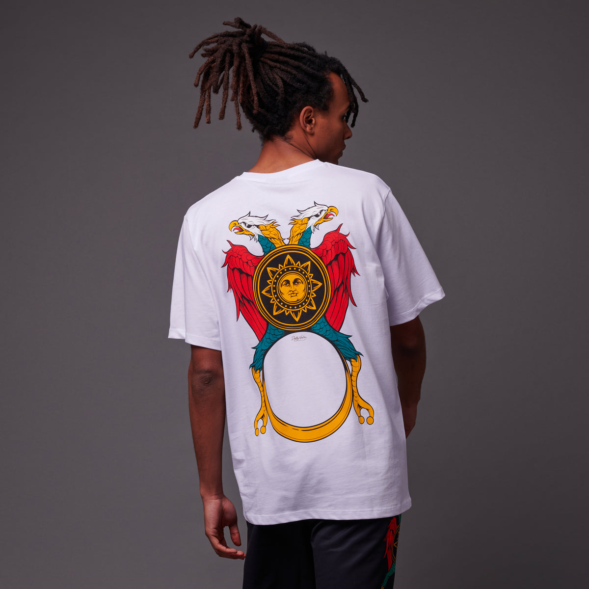 T-Shirt Asso di denari bianco