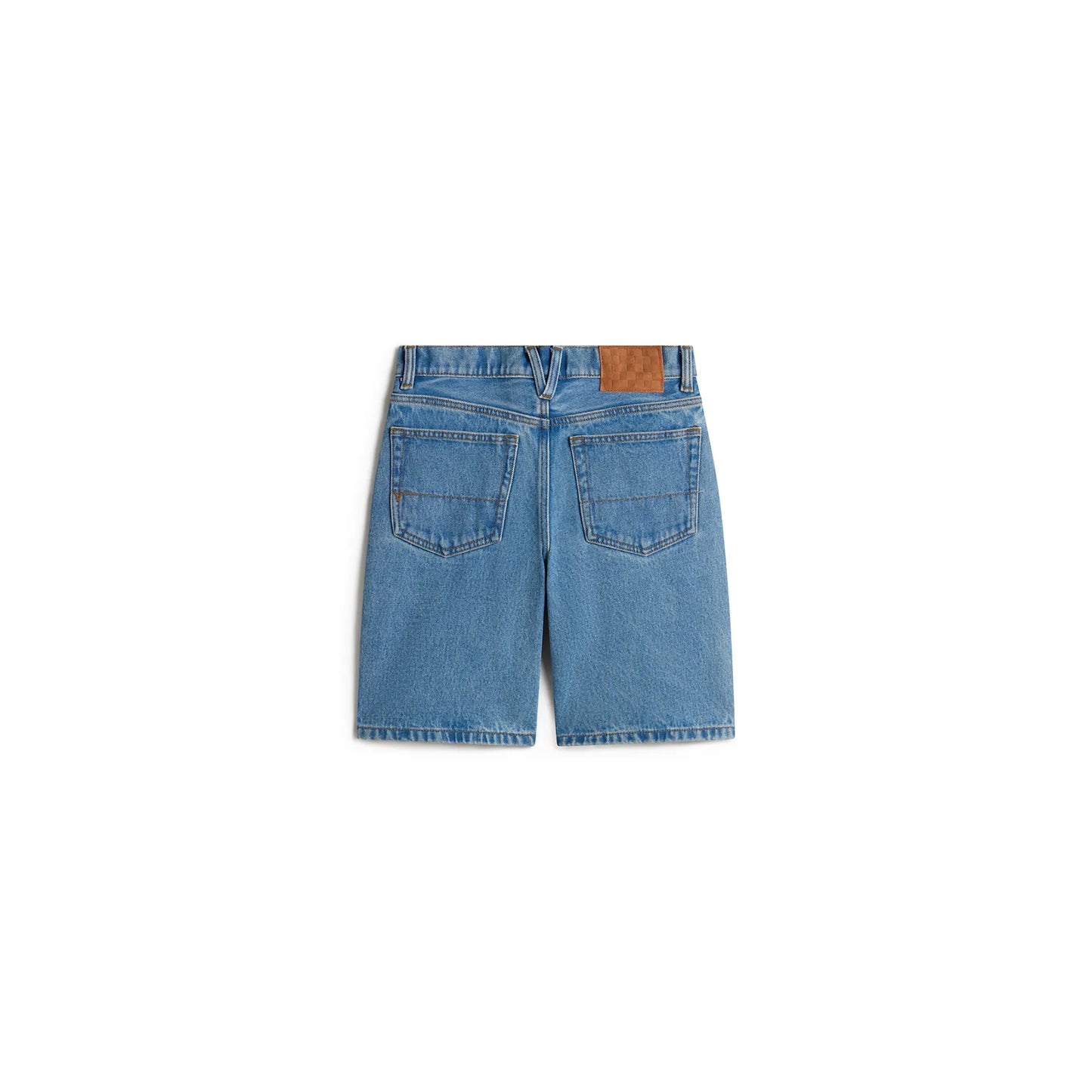 Pantaloncini Check-5 baggy in denim - 8/16 ANNI