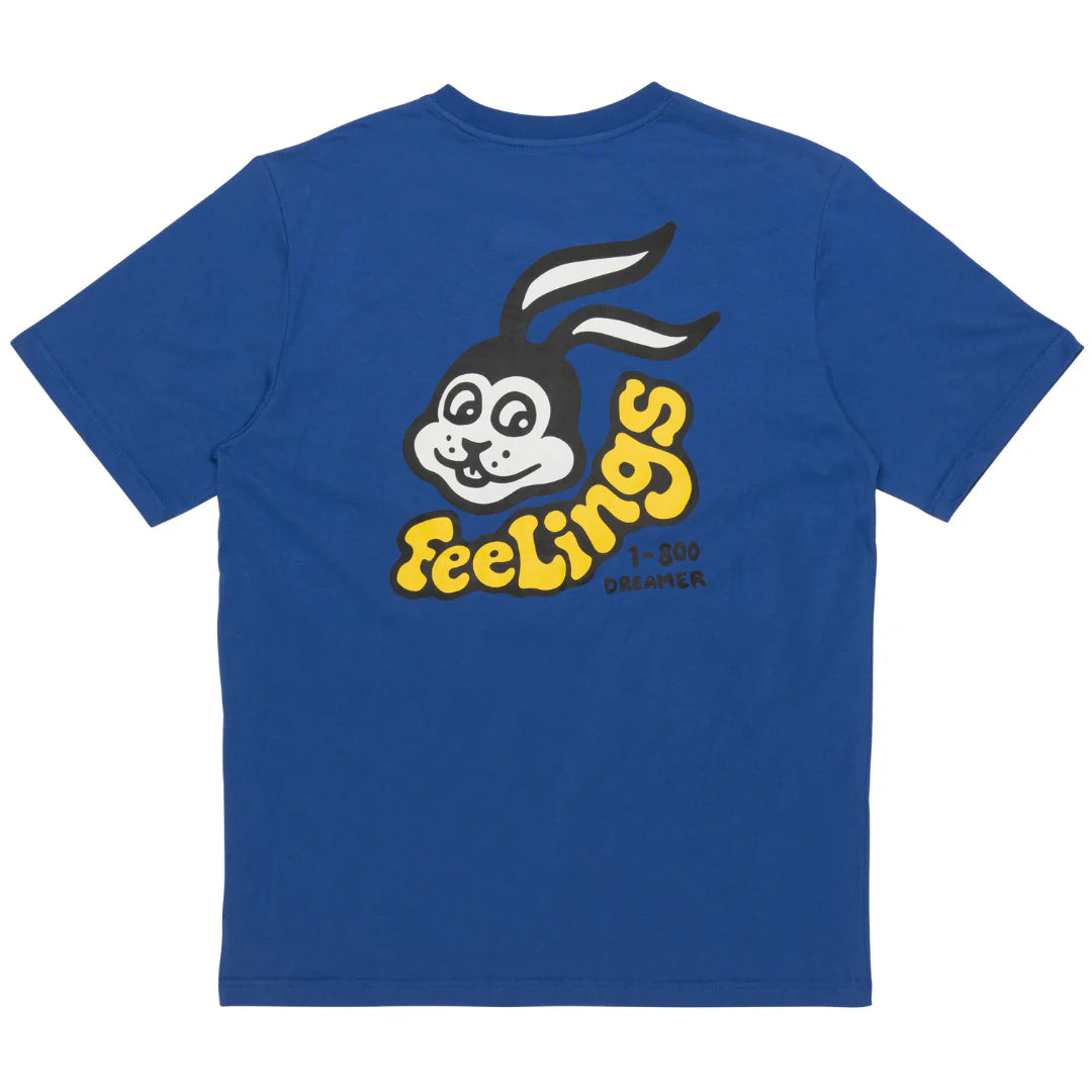 T-Shirt Rabbit blu