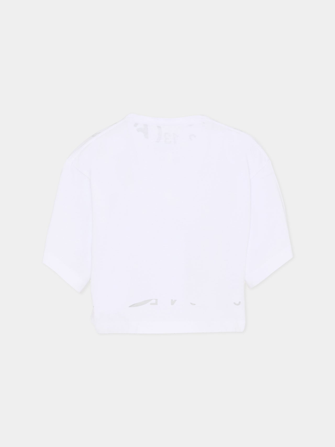 T-Shirt  Maison Margiela crop bianco - 8/16 ANNI