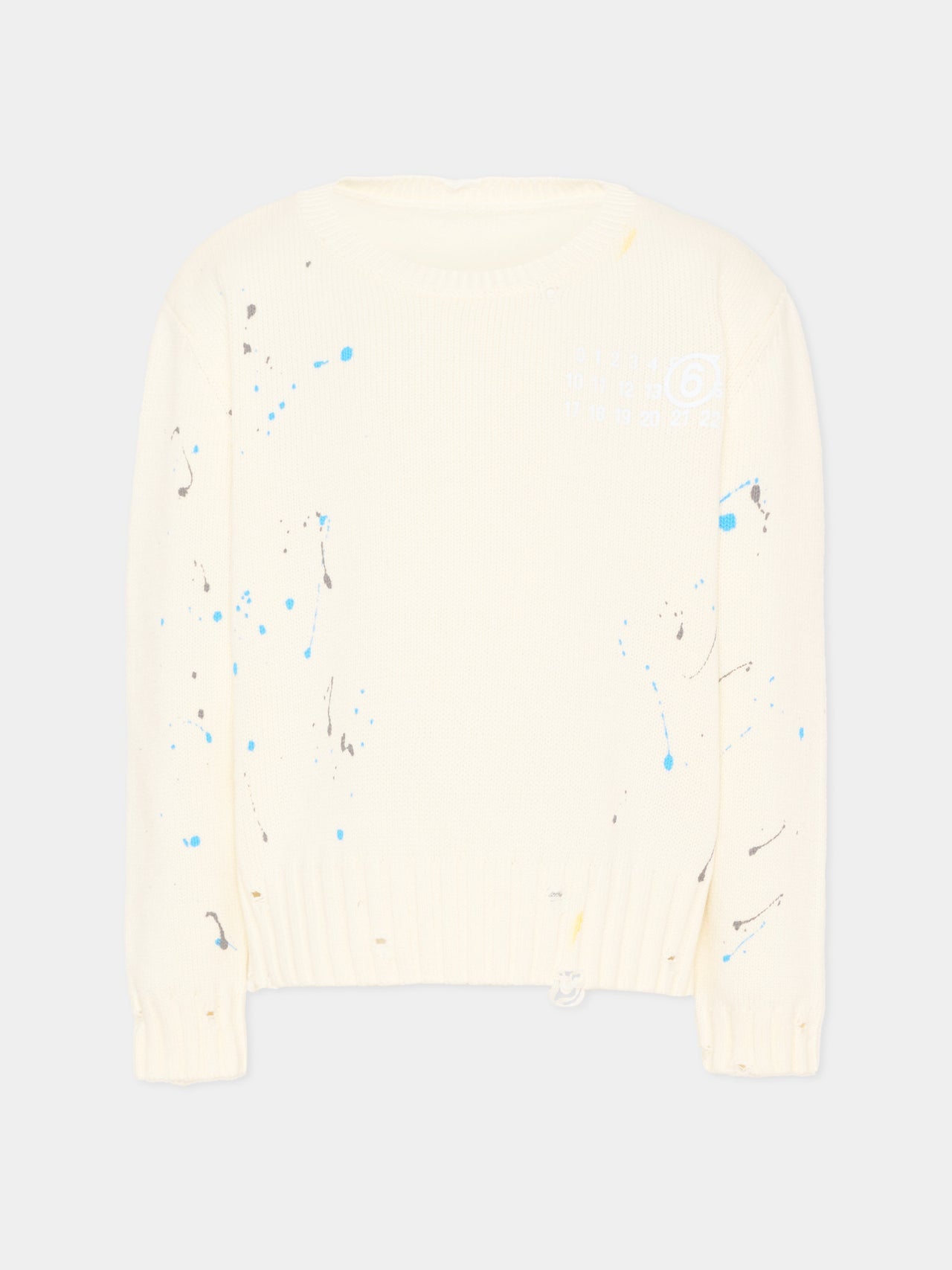 Maglioncino Maison Margiela panna - 12/16 ANNI