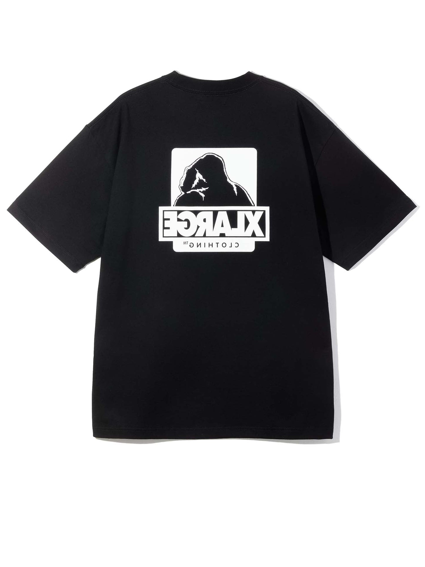 T-Shirt Backside og bianco/scritta nera