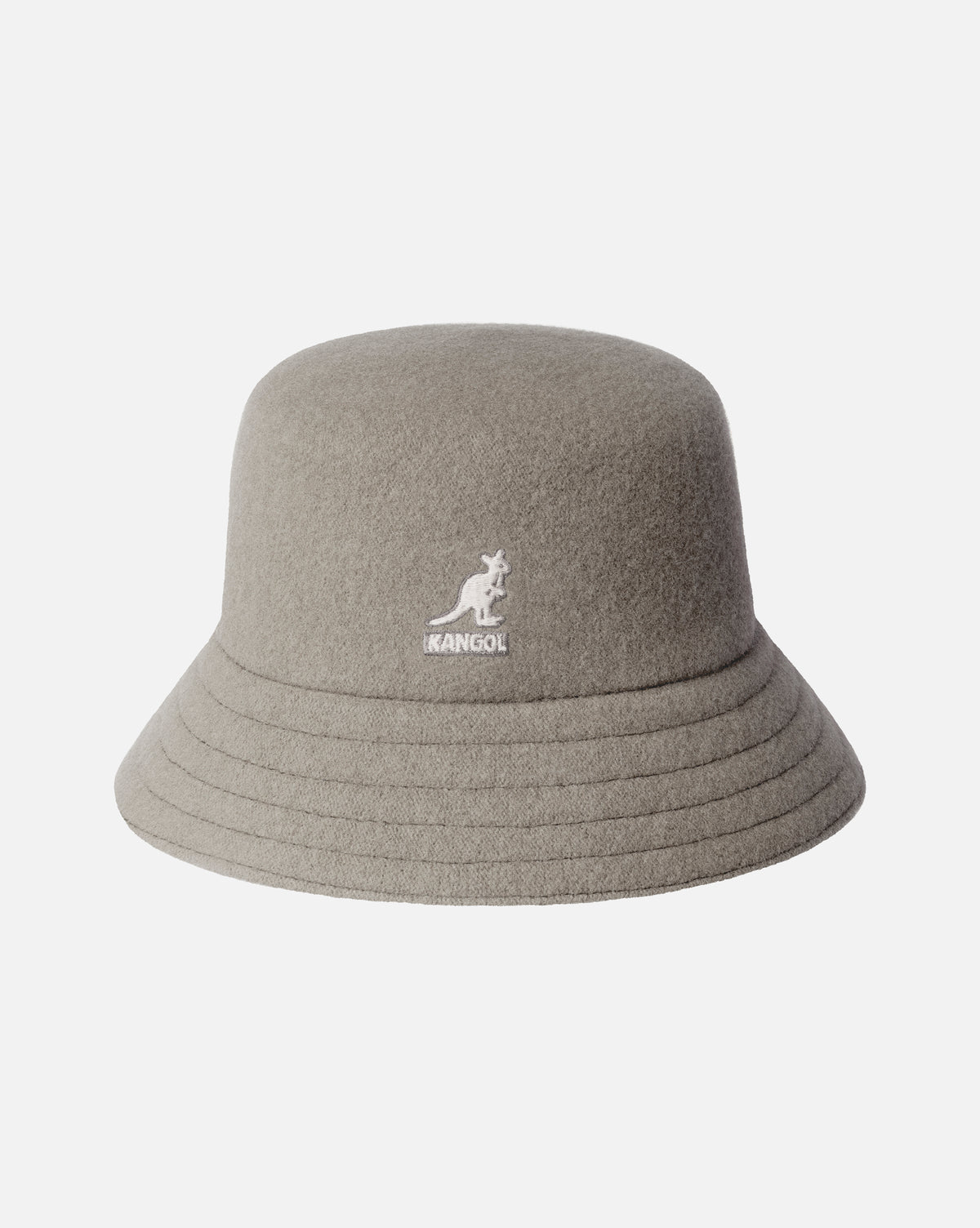 Cappellino Kangol da pescatore in lana grigio
