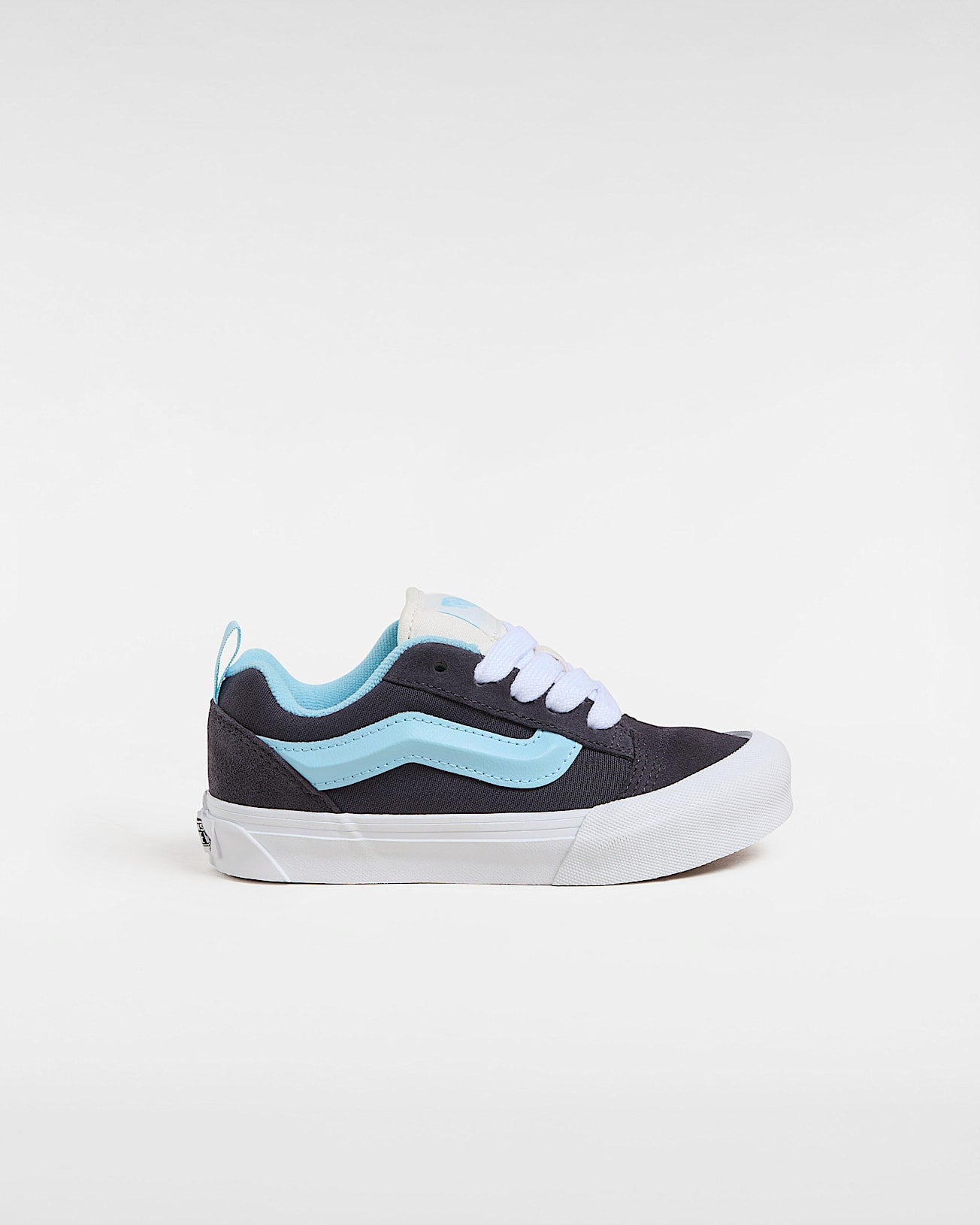Vans Knu Skool nero/celeste da bambino