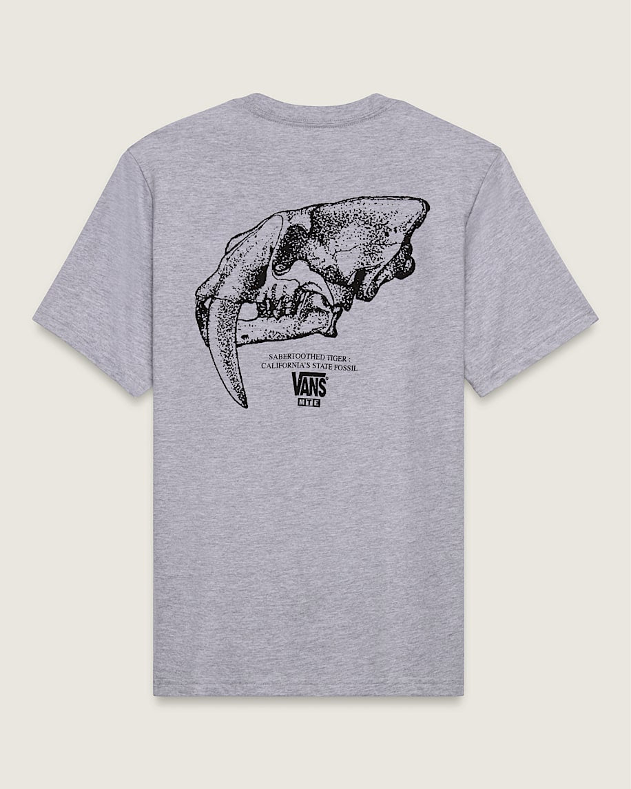 T-shirt Saberskull grigio - 8/14 ANNI