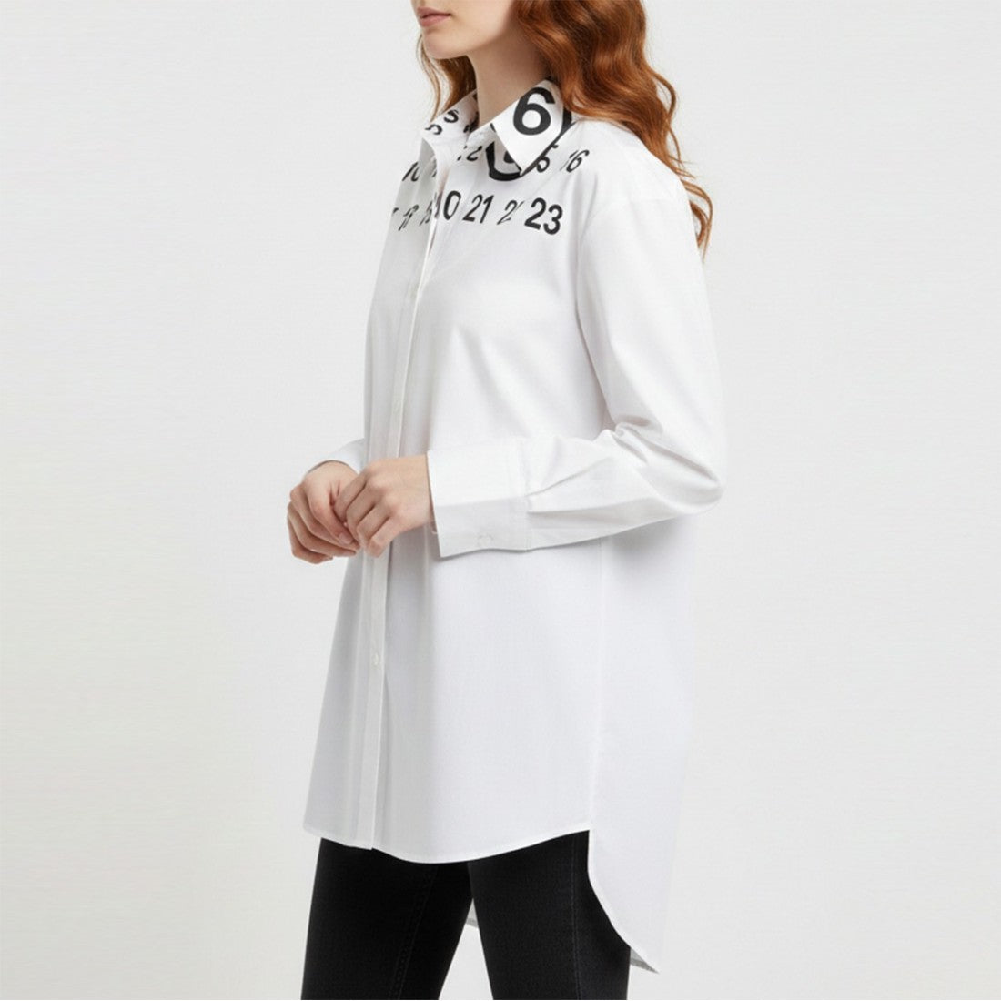Camicia lunga Maison Margiela bianco -12/16 ANNI