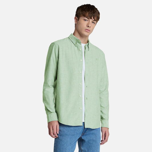 Camicia Oxford verde
