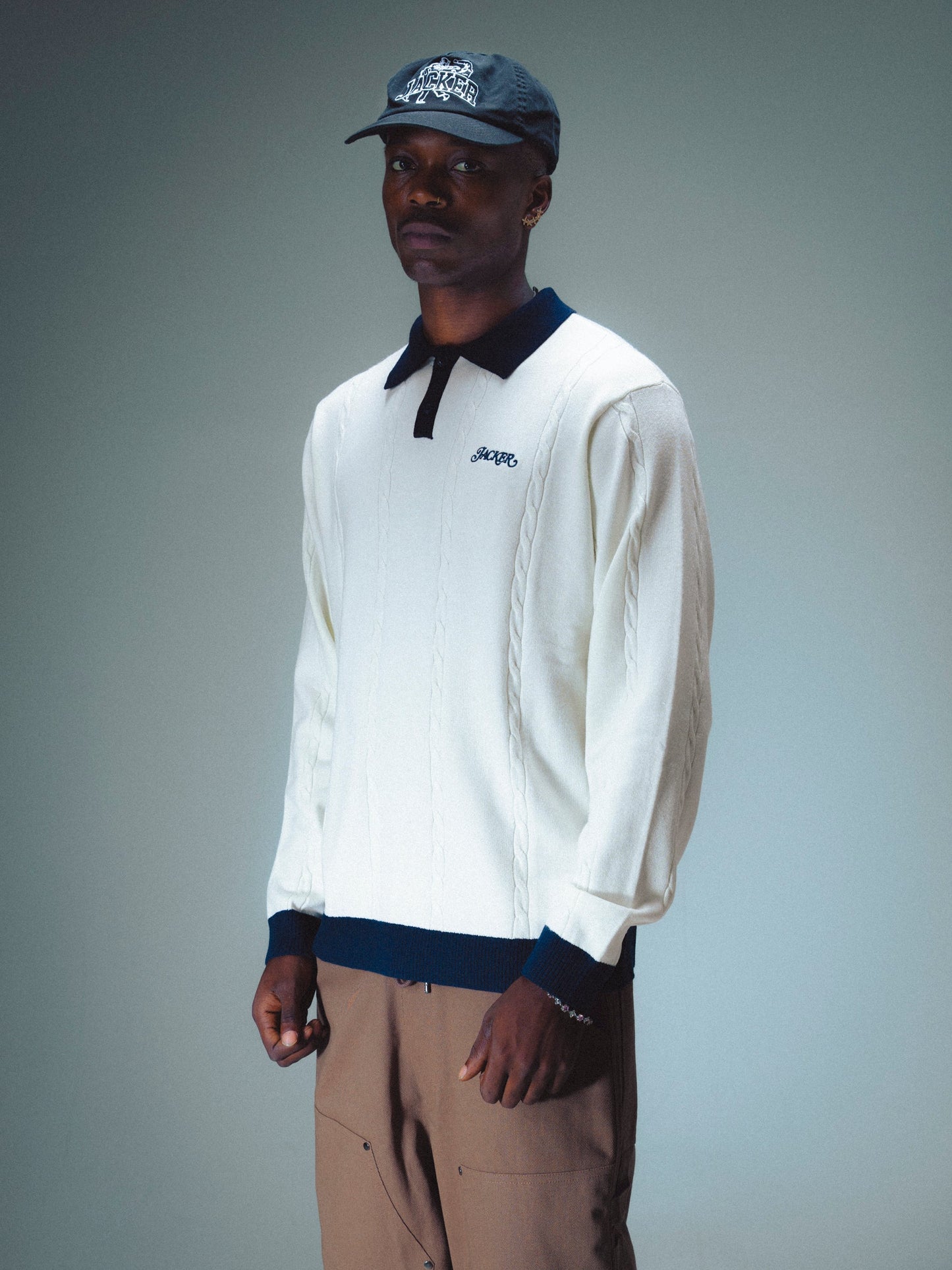 Polo Closing time in maglia panna