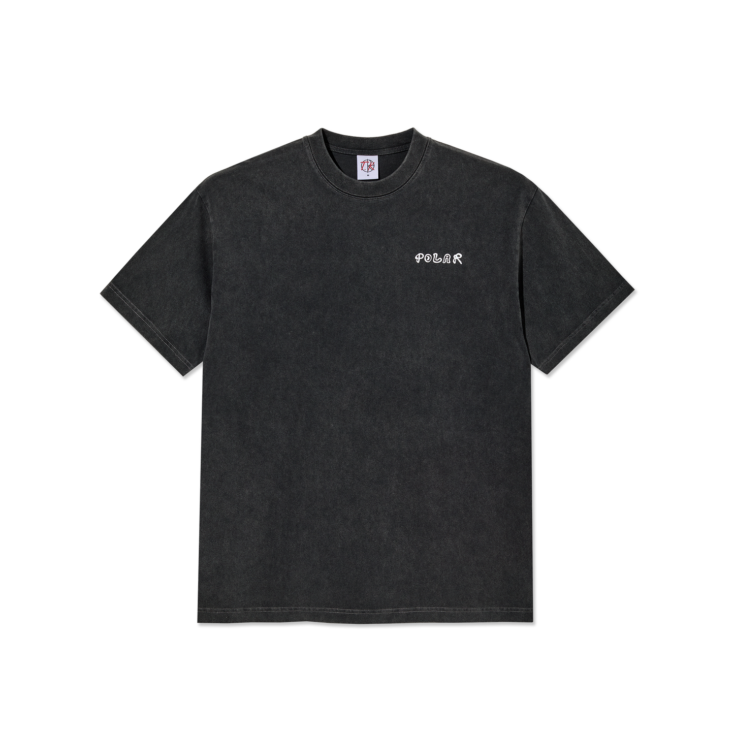 T-Shirt Guys nero slavato