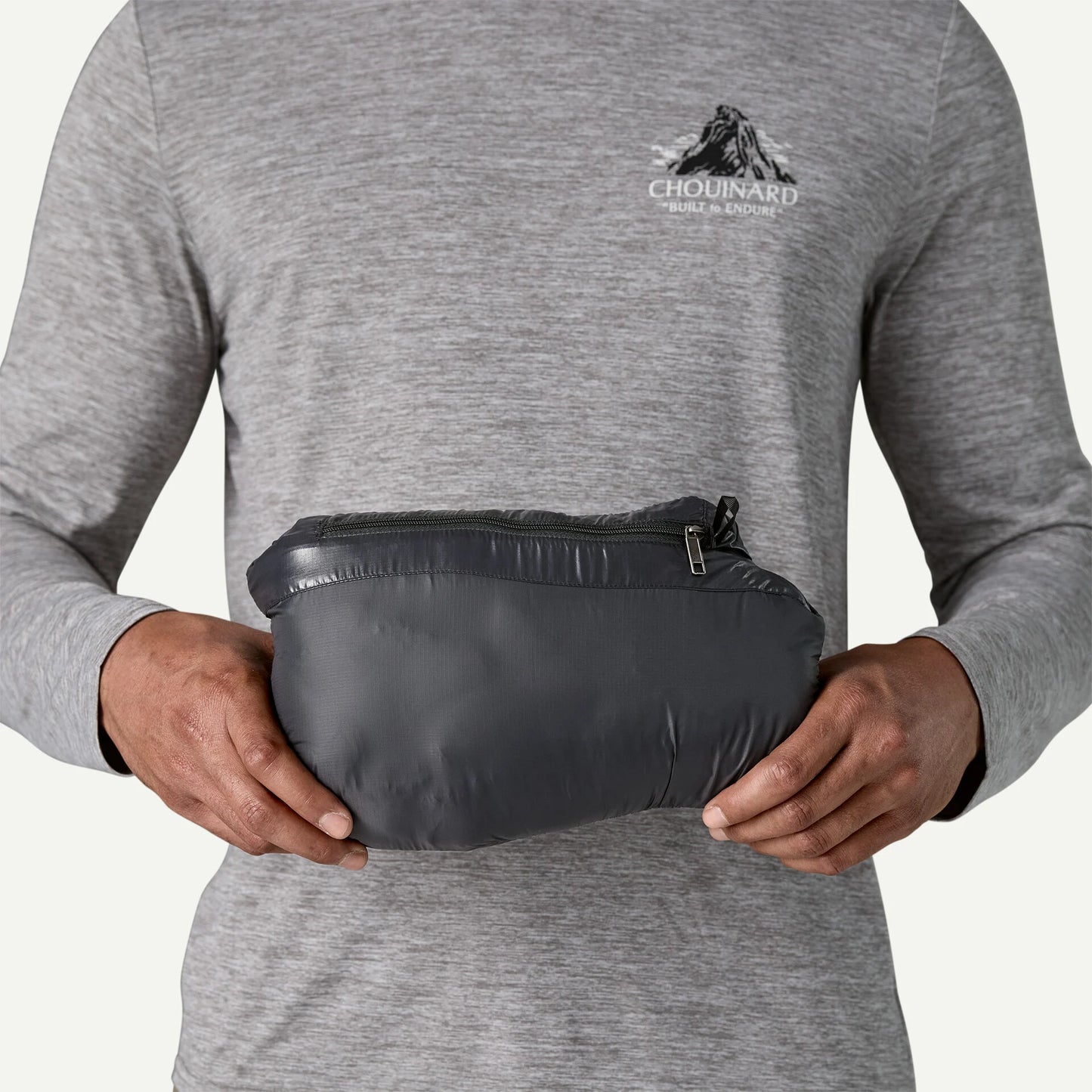 Gilet Down sweater nero