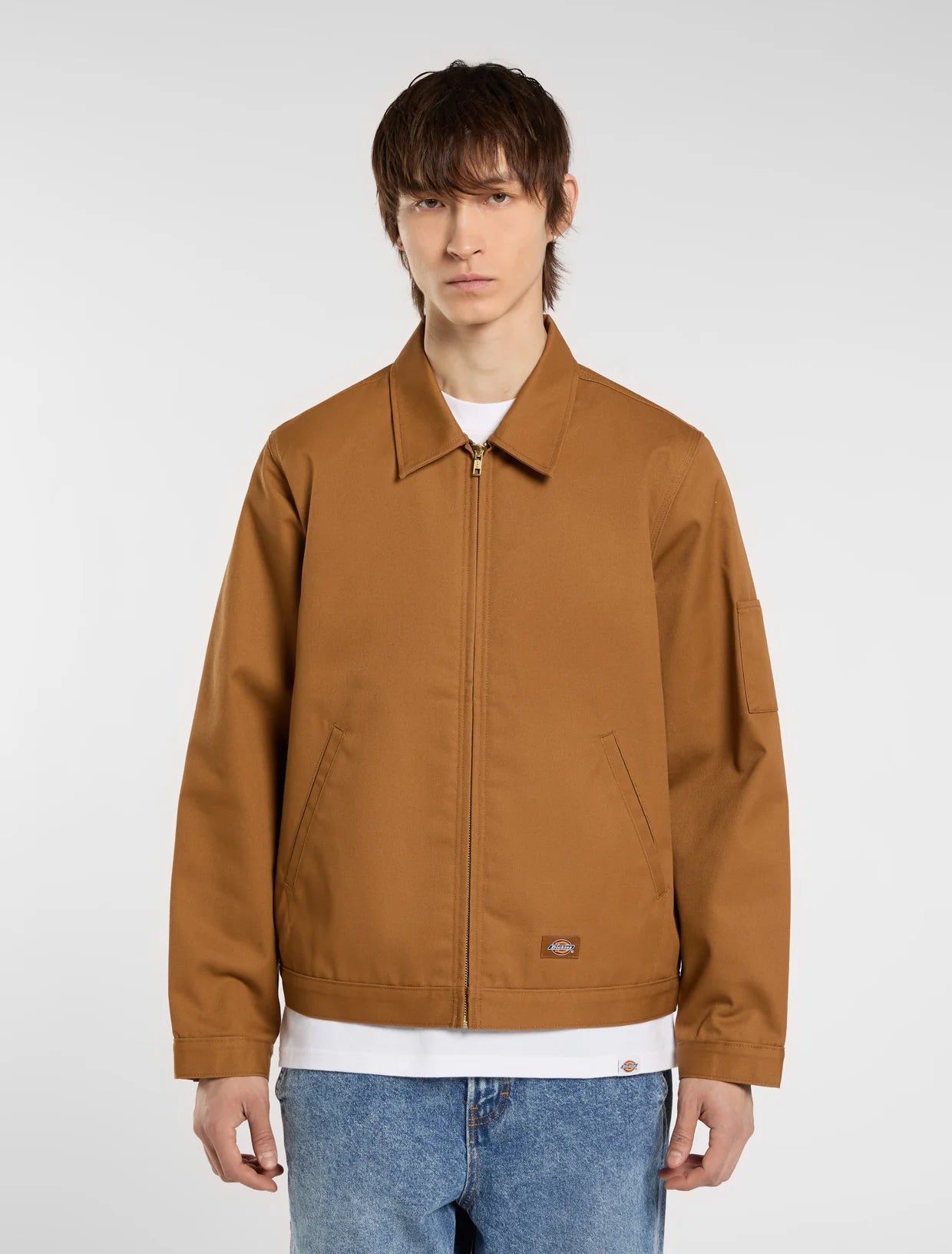 Giacca Eisenhower foderata marrone