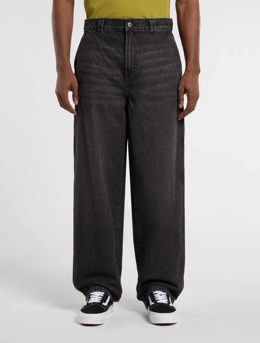 Jeans Madison denim nero slavato