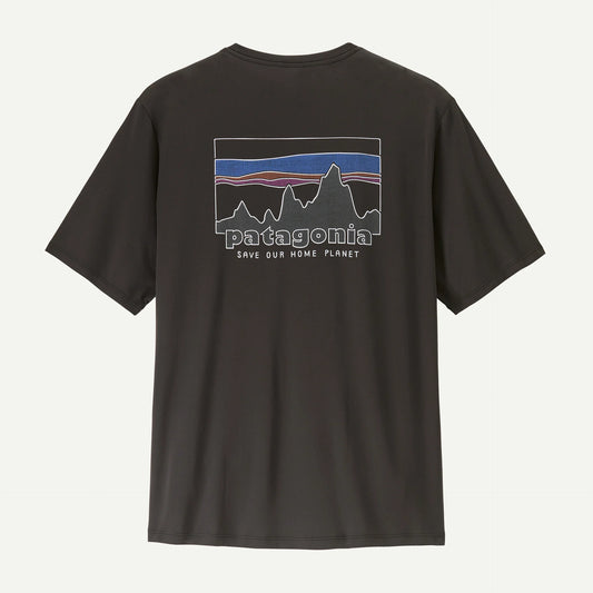 T-Shirt Cool daily in capilene nero