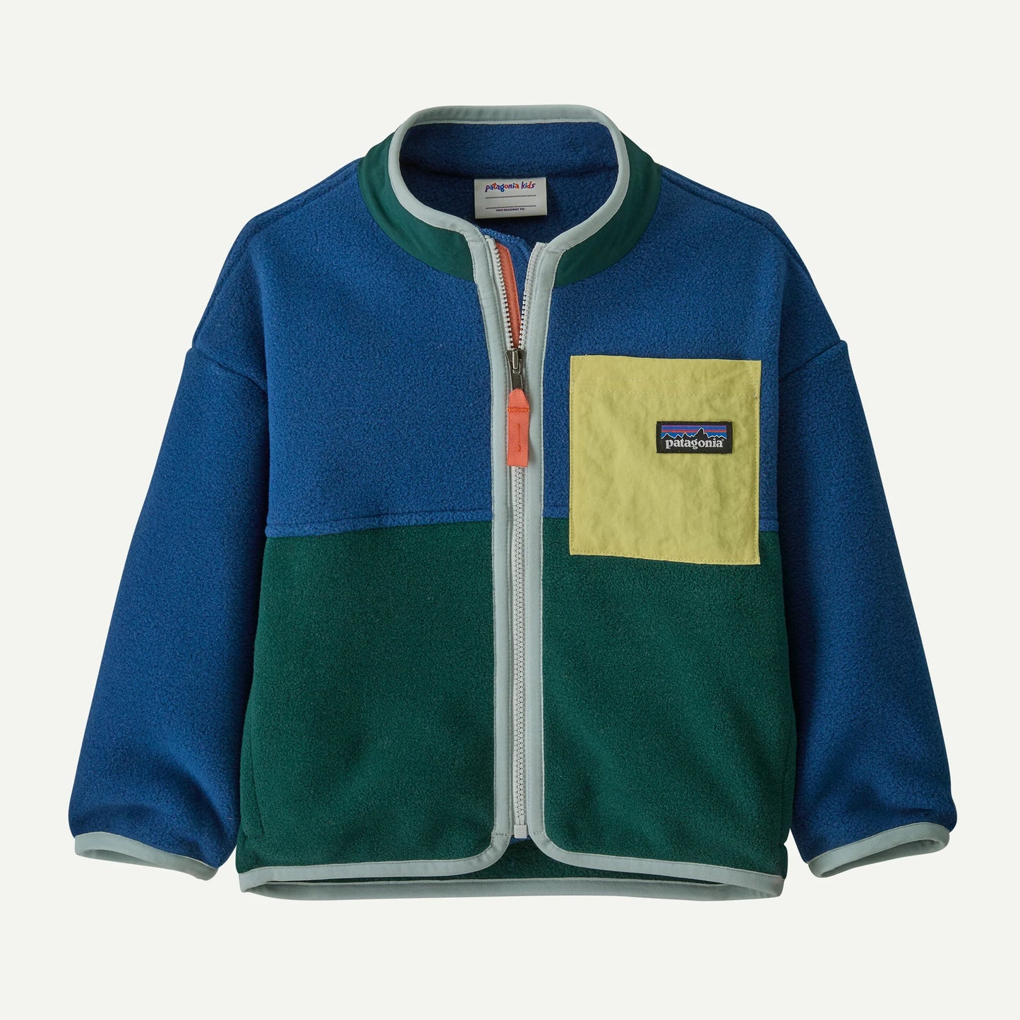 Pile Baby Synchilla blu/giallo
