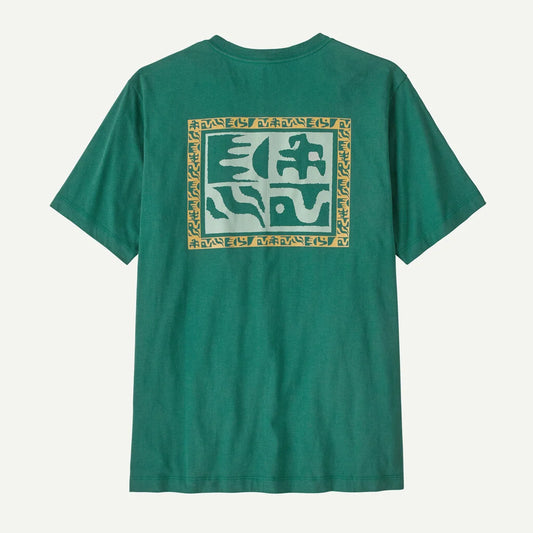 T-Shirt Mother rays petrolio