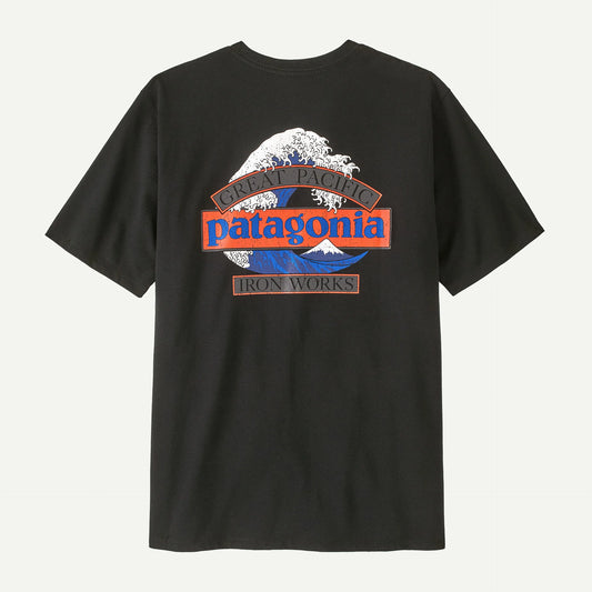 T-Shirt Great waves nero