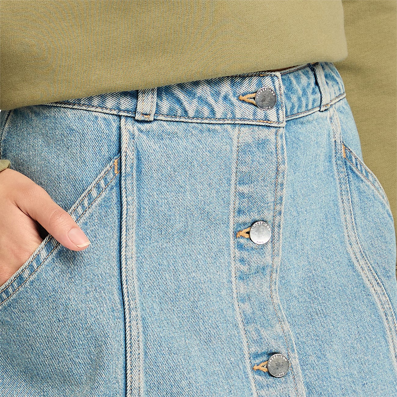 Gonna Timberland in denim