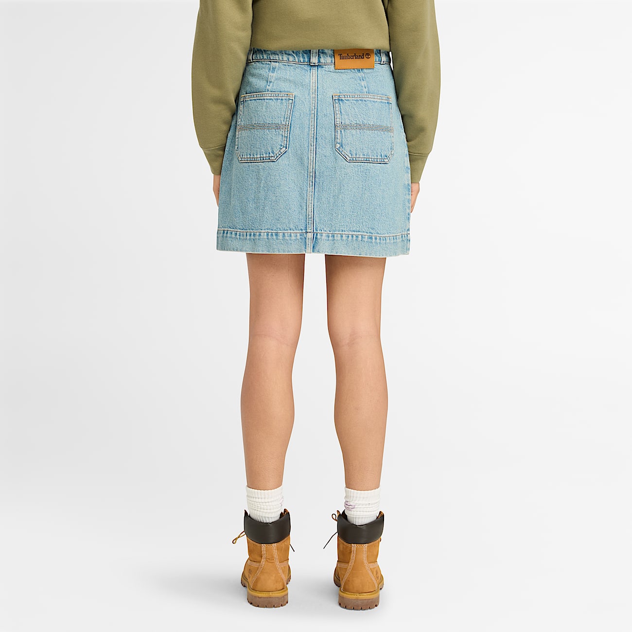 Gonna Timberland in denim