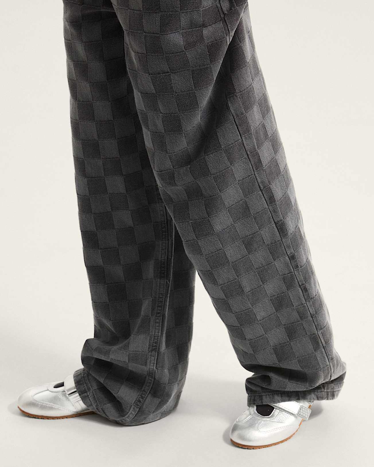 Jeans Sirelle check nero