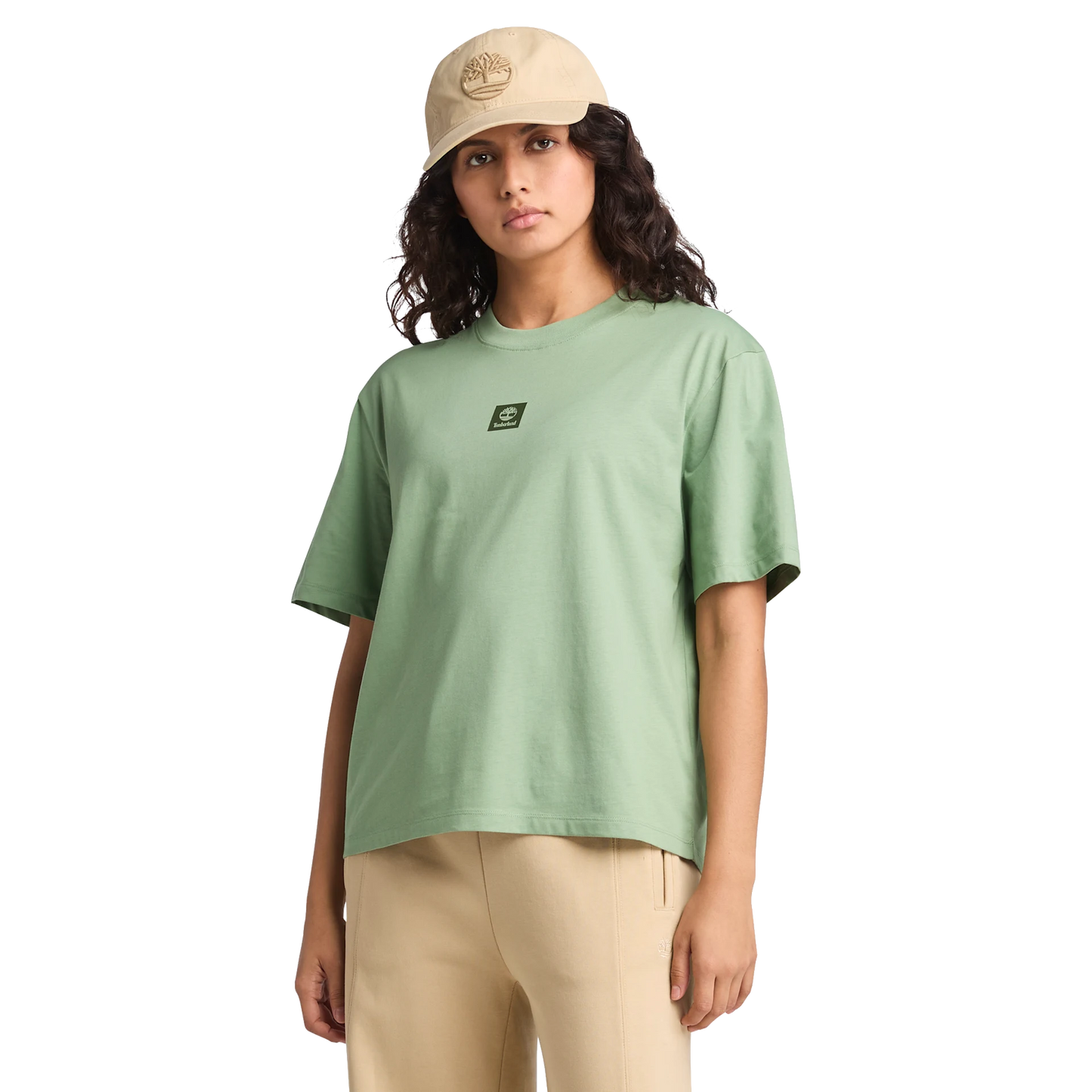 T-shirt Stack verde chiaro