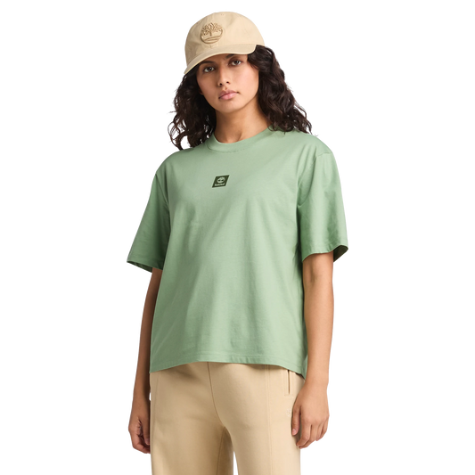 T-shirt Stack verde chiaro