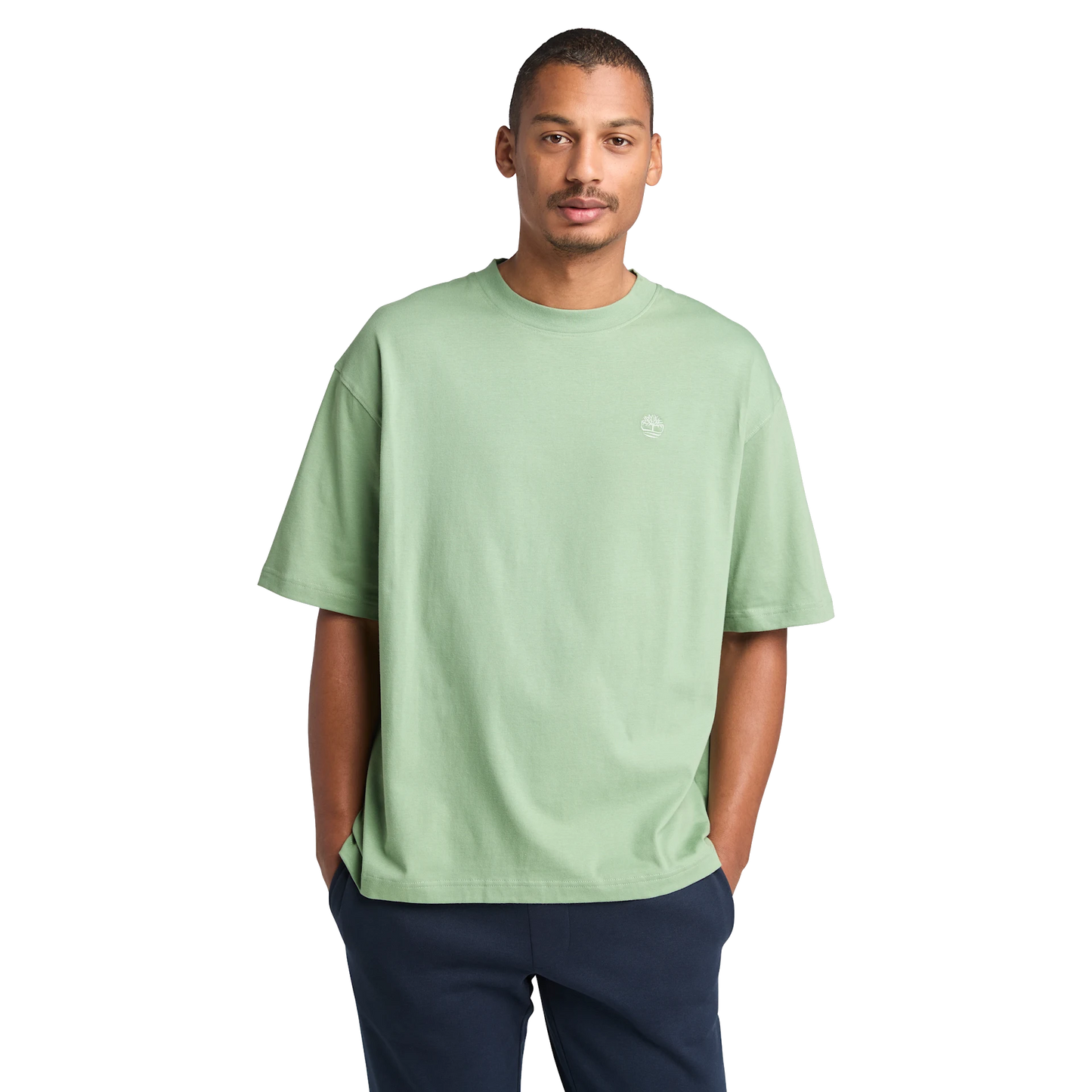 T-Shirt Dunstan river over verde chiaro