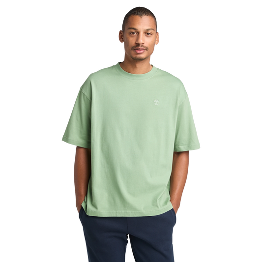 T-Shirt Dunstan river over verde chiaro