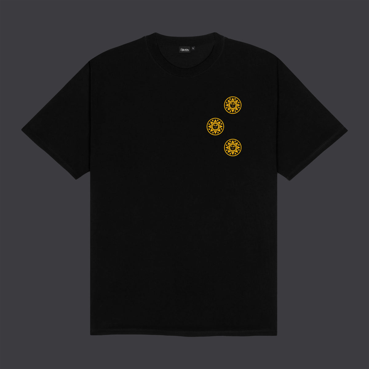 T-Shirt Asso di denari nero