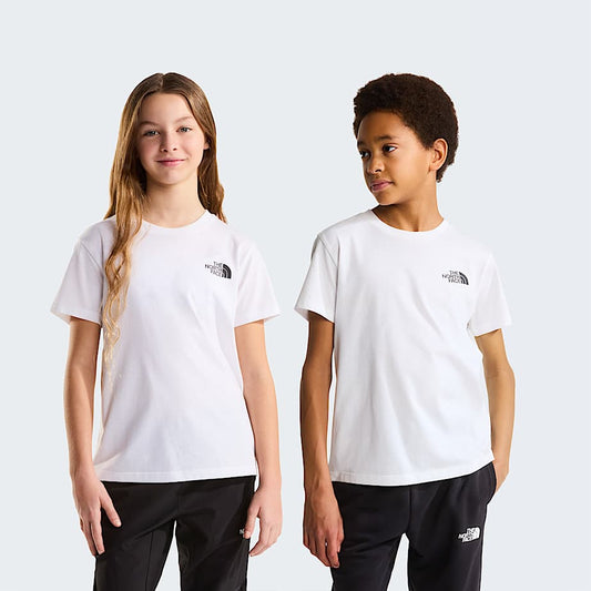 T-Shirt Teen easy bianco - 6/20 ANNI