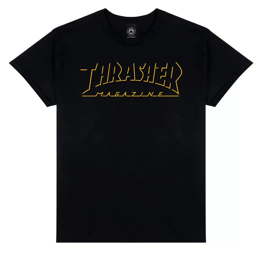 T-Shirt Shadow mag logo nero