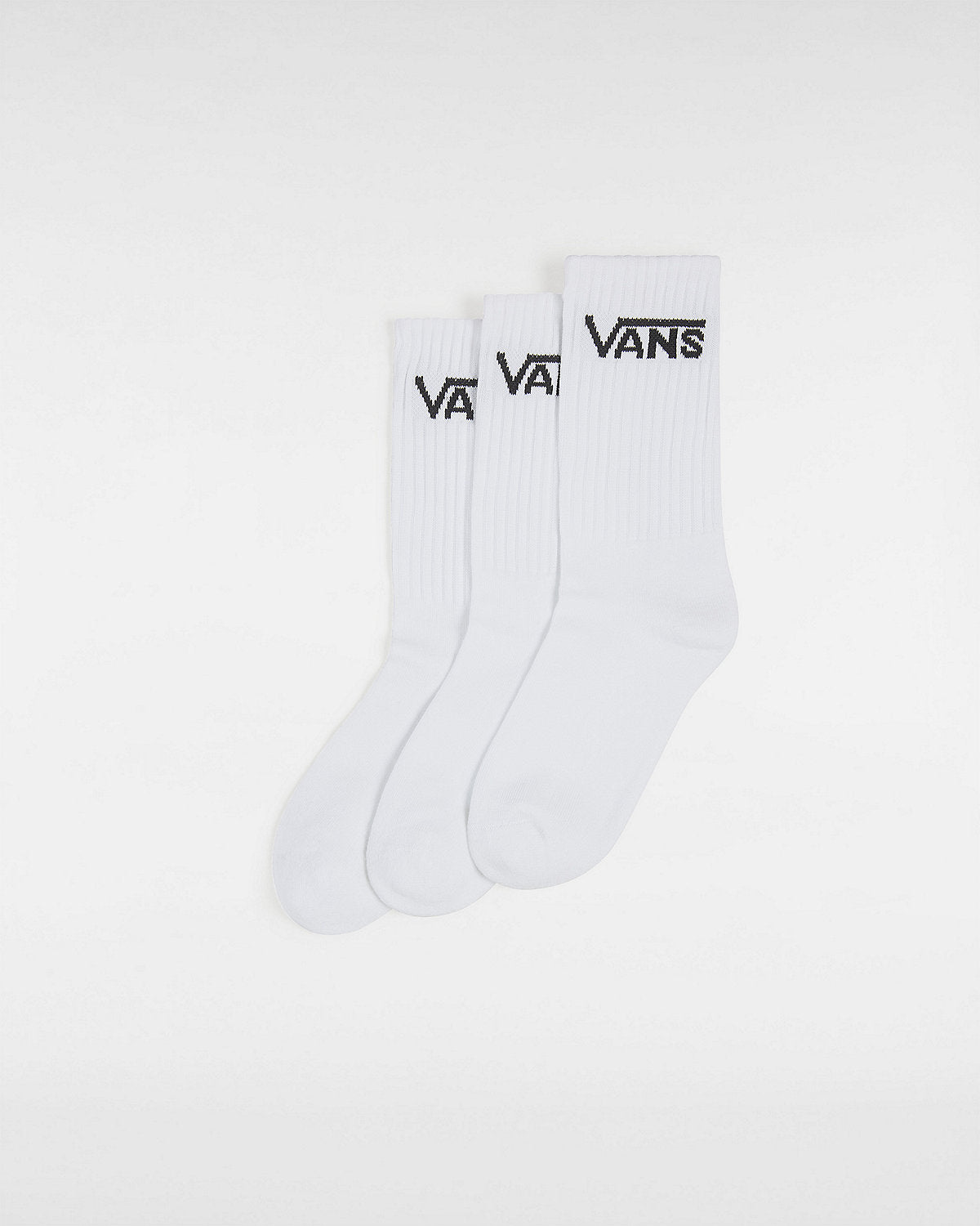 Calze Vans crew bianco da bimbo/a - 3 paia