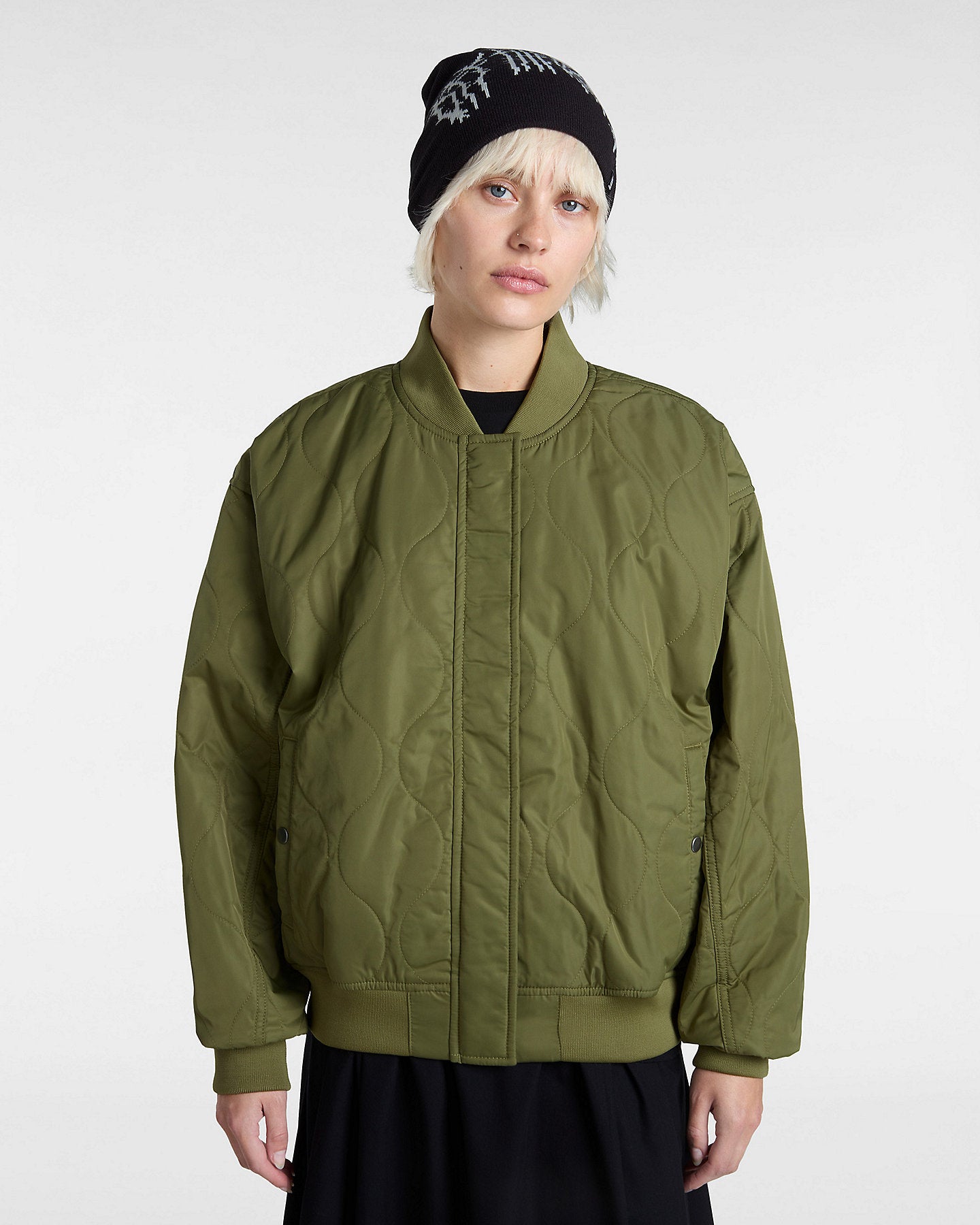 Bomber trapuntato verdone