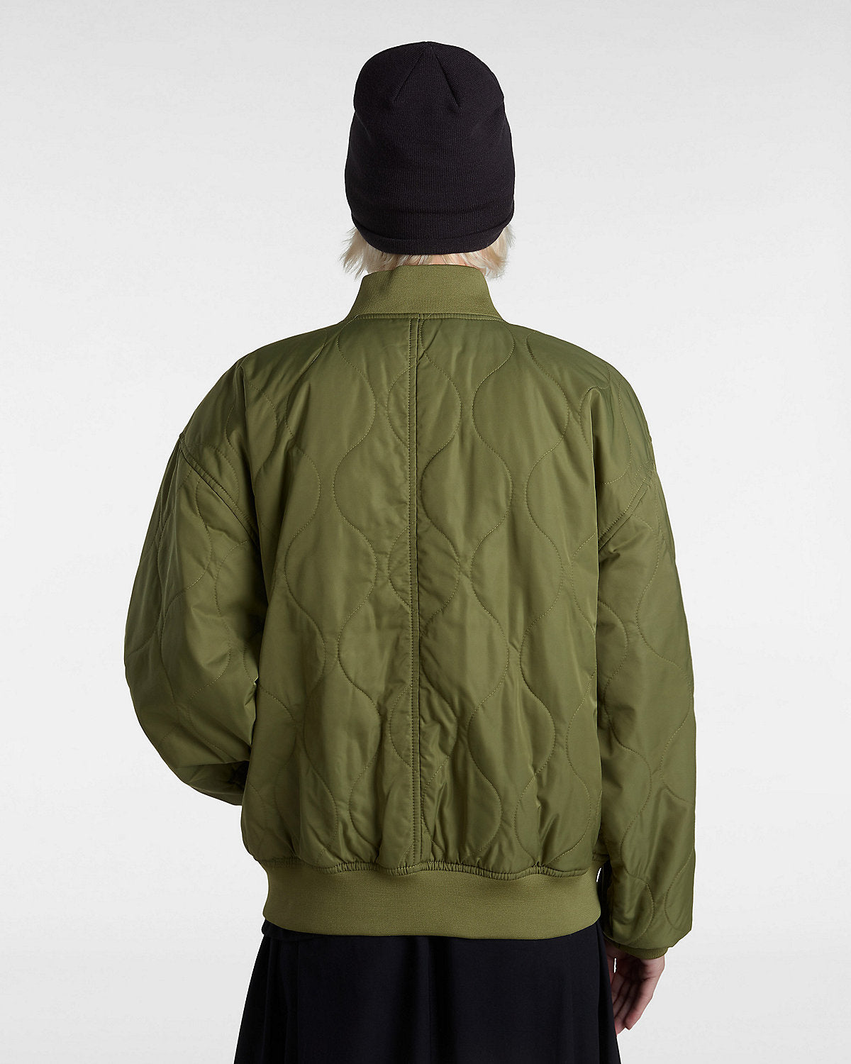 Bomber trapuntato verdone