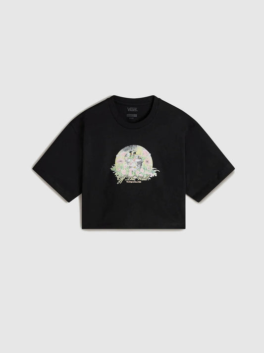 T-shirt Birdsong Crop nero - 8/14 ANNI