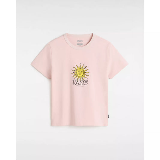 T-Shirt Cosmic crop rosa